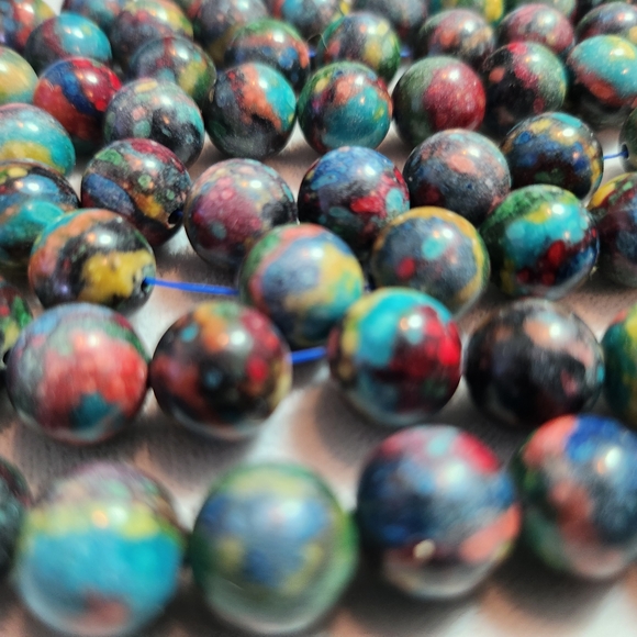 Rainbow Stone Beads - Picture 6 of 11